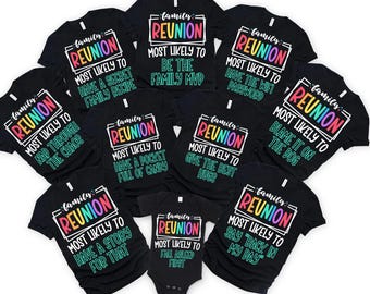 Custom Family Reunion Shirt, Matching Cousin Crew Tees, Matching Family Trip Shirts, Personalized Group Vacation Tee, Family Gathering Shirt