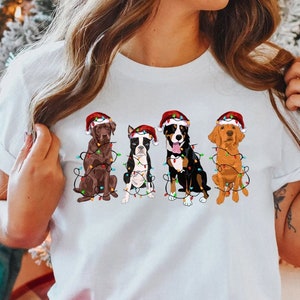Christmas Dogs Shirt, Dog Mom Shirt, Christmas Dogs Shirt, Dogs Shirt, Puppies Shirt, Christmas Shirt, Christmas Tshirt, Dog Lover Xmas Gift