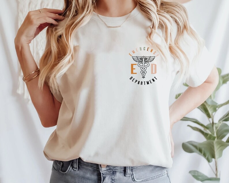 Emergency Department Shirt, Emergency Room Tech Gift, ER Nurse Shirt, Emergency Nurse Shirt, Future Nurse Gift, Medical Assistant, Nurse Tee image 8