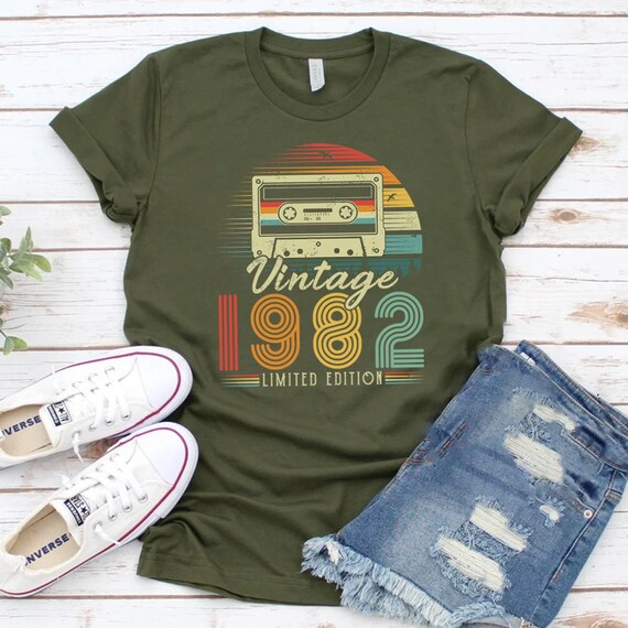 41st Birthday Shirt Gift, 1982 Cassette Shirt, Vintage 1982 Shirt, Best of 1982 T-shirt, 40 Years of Being Awesome, Hello Forty Shirt, 1982 - Etsy 41st Birthday Shirt Gift, 1982 Cassette Shirt, Vintage 1982 Shirt, Best of 1982 T-shirt, 40 Years of Being Awesome, Hello Forty Shirt, 1982 - Etsy