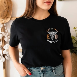 Emergency Department Shirt, Emergency Room Tech Gift, ER Nurse Shirt, Emergency Nurse Shirt, Future Nurse Gift, Medical Assistant, Nurse Tee image 6