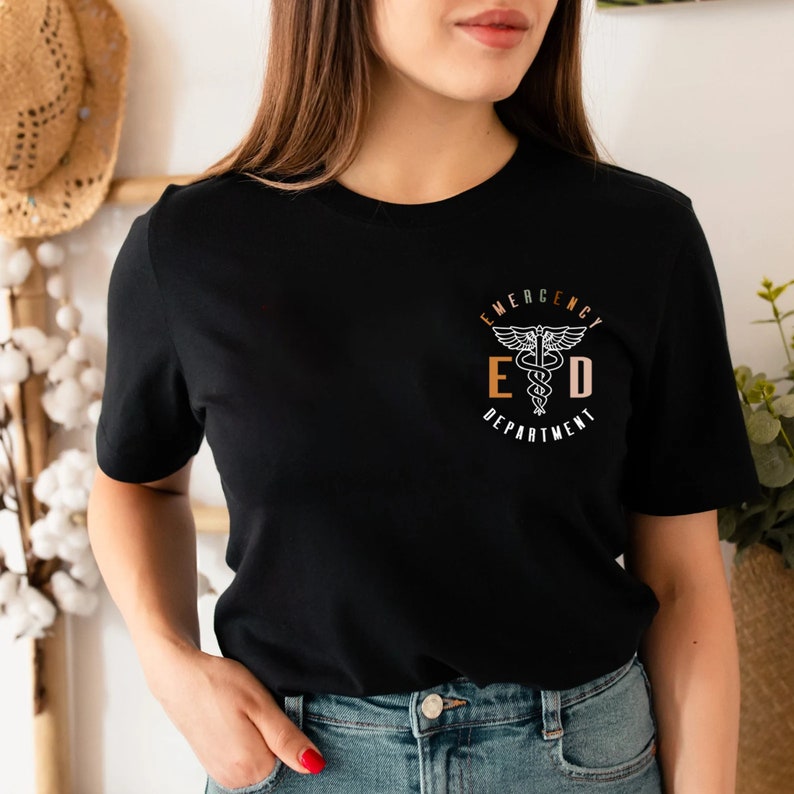 Emergency Department Shirt, Emergency Room Tech Gift, ER Nurse Shirt, Emergency Nurse Shirt, Future Nurse Gift, Medical Assistant, Nurse Tee image 6