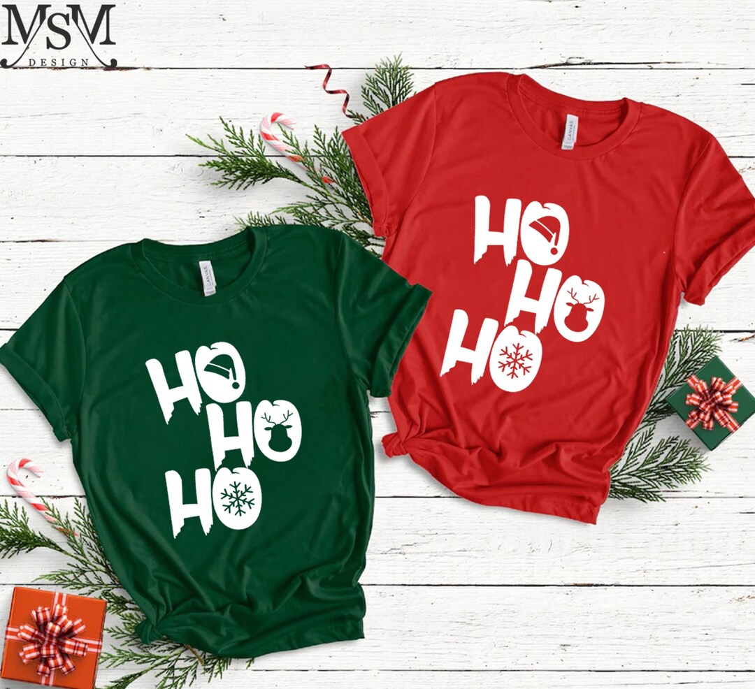 Christmas Shirt, Ho Ho Ho Shirt, Holiday Shirt, Merry Shirt, Christmas Shirt,  Santa Claus Shirt, Christmas Ho Ho Ho, Christmas Gift Shirt - Etsy