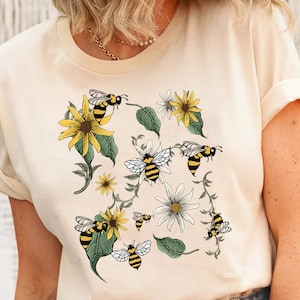 Beekeeper Shirt, Bee Lover Gift, Insect Shirts, Earth Day Shirts, Beekeeper Gift, Bee Lover Shirt, Save the Bees Shirt, Bee Tee, Bee T-shirt