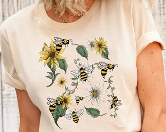Beekeeper Shirt, Bee Lover Gift, Insect Shirts, Earth Day Shirts, Beekeeper Gift, Bee Lover Shirt, Save the Bees Shirt, Bee Tee, Bee T-shirt