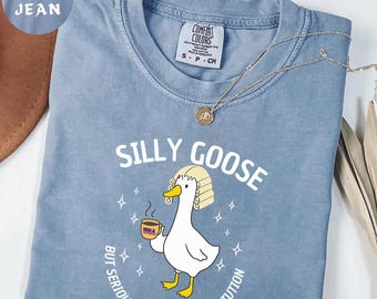 Comfort Colors® Silly Goose Constitution Shirt, Funny History Teacher T-shirt Government Civics Class T-shirt, Sarcastic Middle School Tees