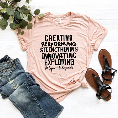 Teacher Shirts, Specials Squad Shirt, Music Teacher Shirt, PE Teacher Shirt, Teacher Team, Computer Teacher, Art Teacher Shirt