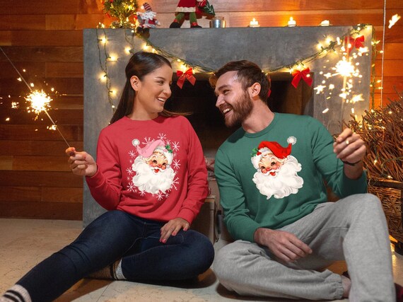 Christmas Santa Shirt, Retro Santa Shirt, Gift For Christmas, Retro Christmas Shirt, Christmas Shirt For Women, Gift For Women, Santa Shirt