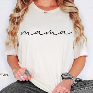 Mama Shirt,Mom Shirts, Mom-life Shirt, Mommy Shirt, Shirts for Moms, Mothers Day Gift, Trendy Mom T-Shirts, Cool Mom Shirts, Shirts for Moms image 2
