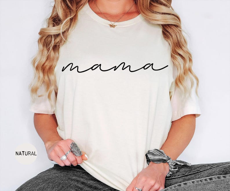 Mama Shirt,Mom Shirts, Mom-life Shirt, Mommy Shirt, Shirts for Moms, Mothers Day Gift, Trendy Mom T-Shirts, Cool Mom Shirts, Shirts for Moms image 2