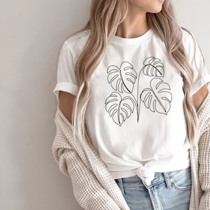 Monstera Shirt, Plant Lady Shirt, Plant Mama Crewneck, Plant Mama Gift, Plant Mom Shirt, Plant Shirt, Plant Lover Shirt, Plant Lady T-shirt image 5