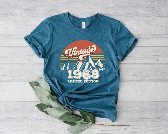 1968 Vintage T Shirt, Birthday Gift Tee. Retro Style Shirt. 1968 Vintage T Shirt, Birthday Gift Tee. Retro Style Shirt.