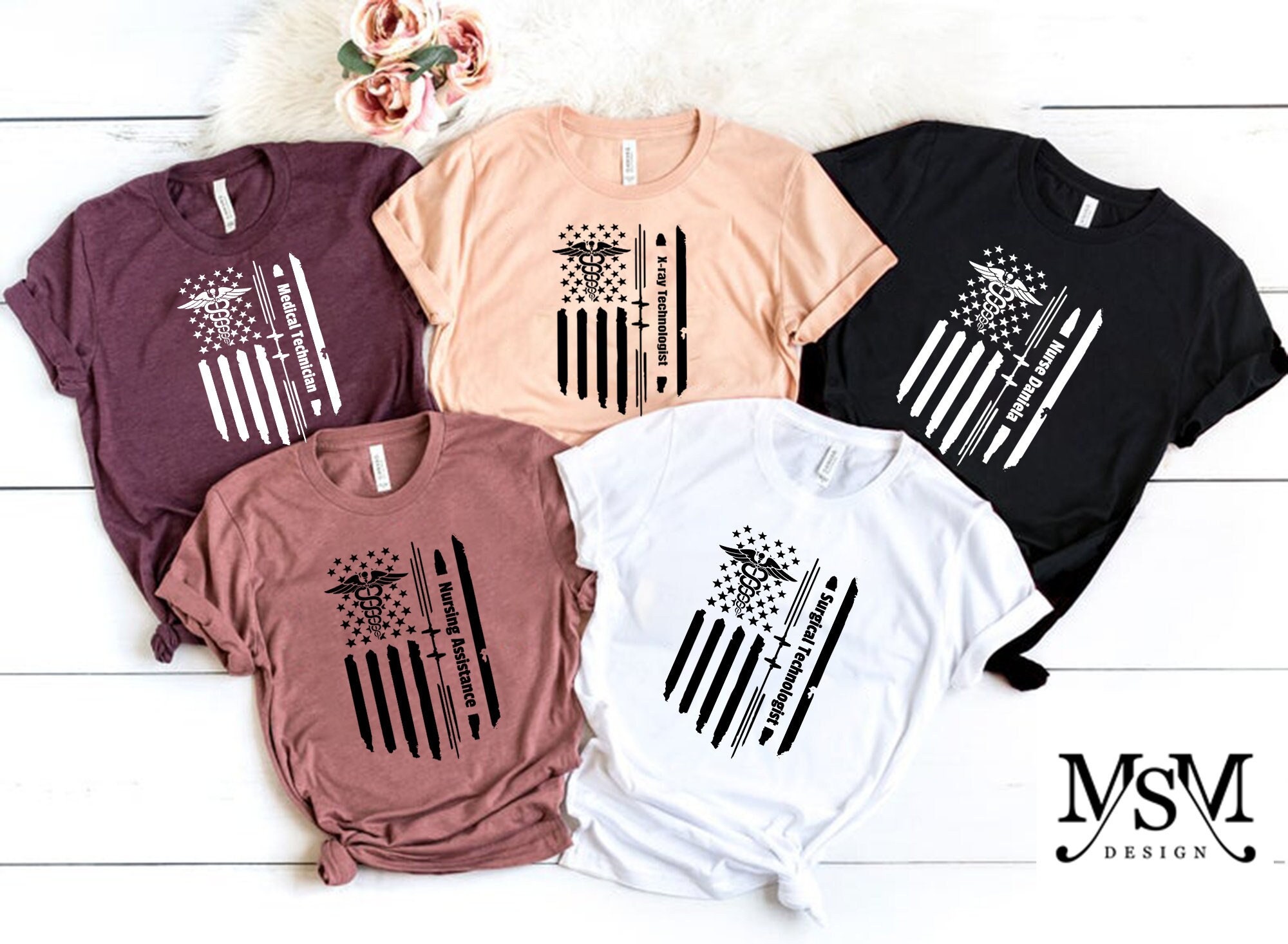American Medical Montage Shirt, Doctor Shirt, Physician Assistant, Medical Assistant, Nurse Practitioner, Doctor Of Nursing Practice Shirt