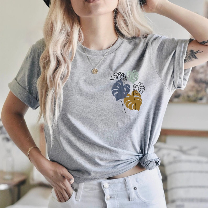 Monstera Shirt, Plant Lady Shirt, Plant Mama Crewneck, Plant Mama Gift, Plant Mom Shirt, Plant Shirt, Plant Lover Shirt, Plant Lady T-shirt image 7