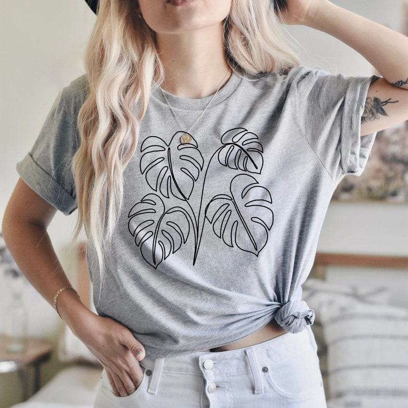 Monstera Shirt, Plant Lady Shirt, Plant Mama Crewneck, Plant Mama Gift, Plant Mom Shirt, Plant Shirt, Plant Lover Shirt, Plant Lady T-shirt image 6