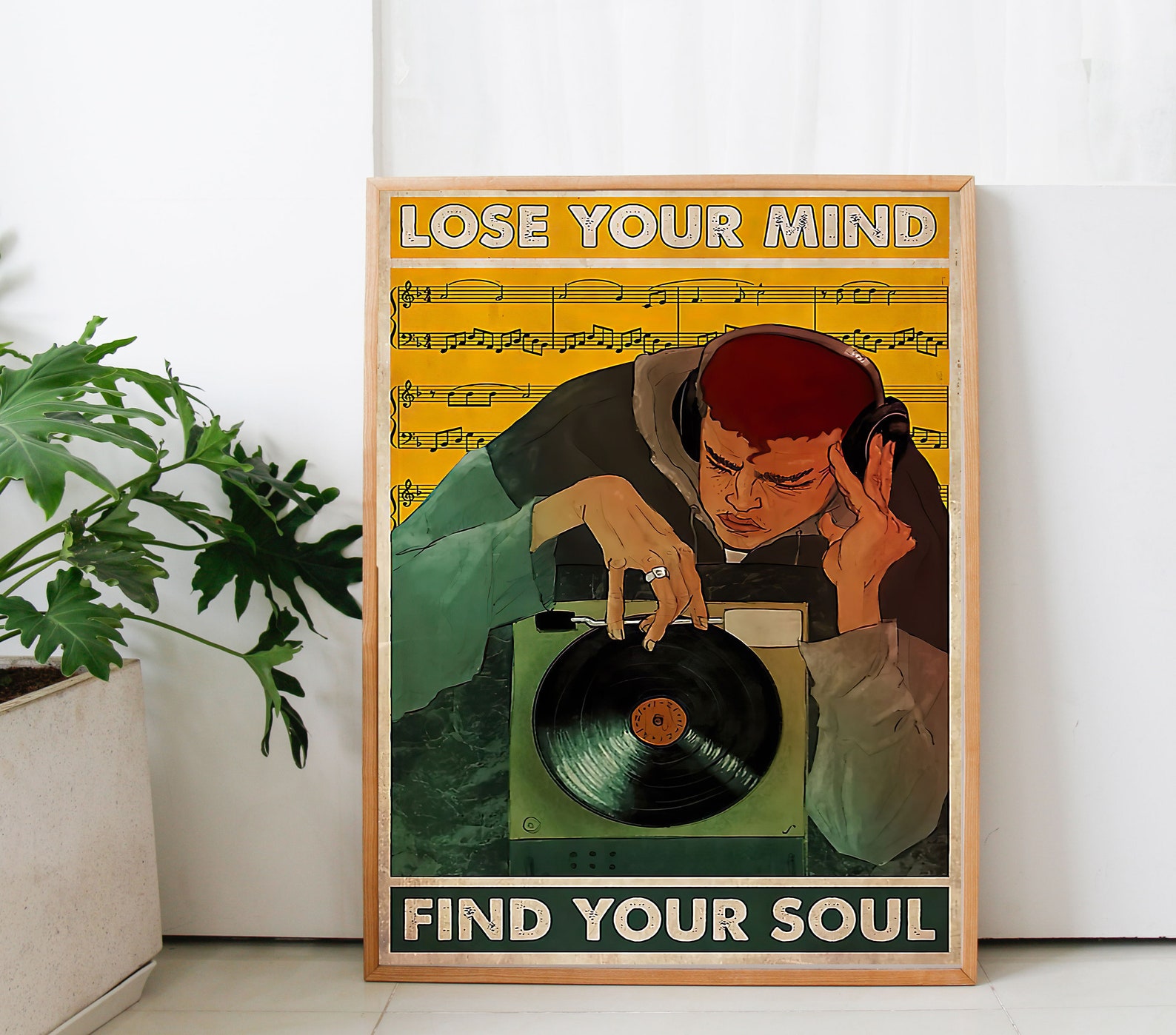 Lose Your Mind Find Your Soul Poster DJ Poster DJ Wall Art | Etsy