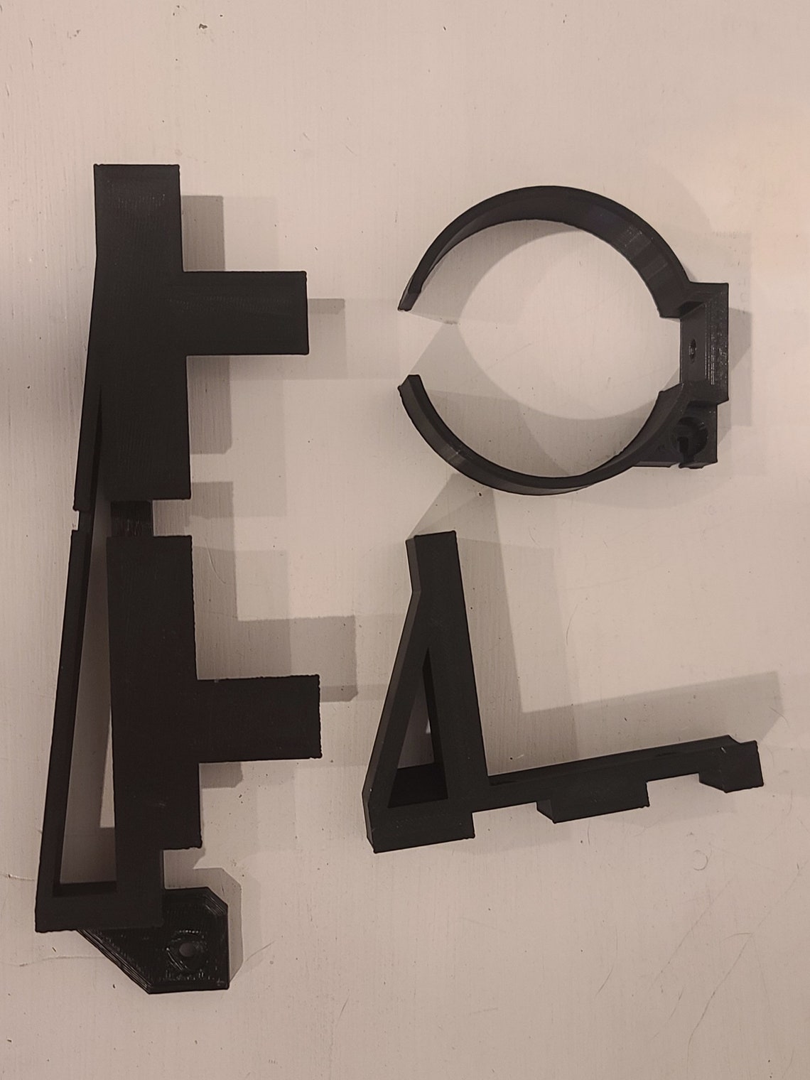 3D Printed Wall Mounted Cup Holder With Ipad/tablet or Phone Holder Etsy