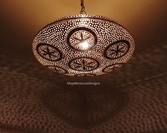 Moroccan Ceiling Light: Unique Pendant Lighting, Antique Style