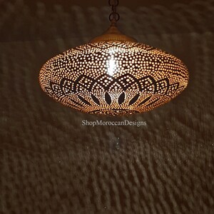 Moroccan brass lamp, brass lamp decor, ceiling lamp, hanging lamp, Moroccan pendant, Moroccan chandelier, brass hanging lamps.