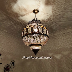 Lampe marocaine, suspension rétro, lustre suspendu, plafonnier, lumière marocaine, plafonnier, éclairage unique,, cadeau de pendaison de crémaillère.