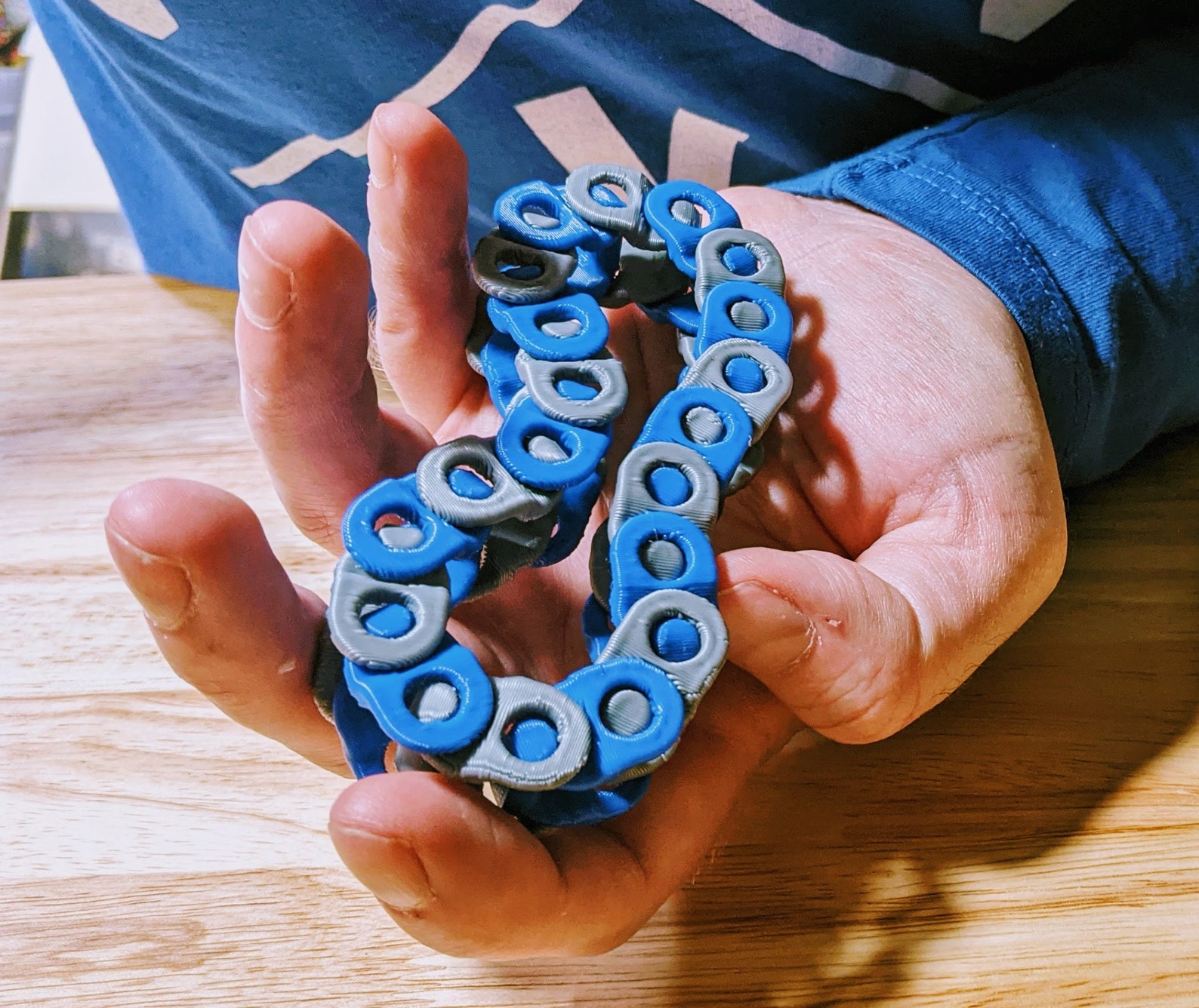 Chain Link Fidget Toy Etsy