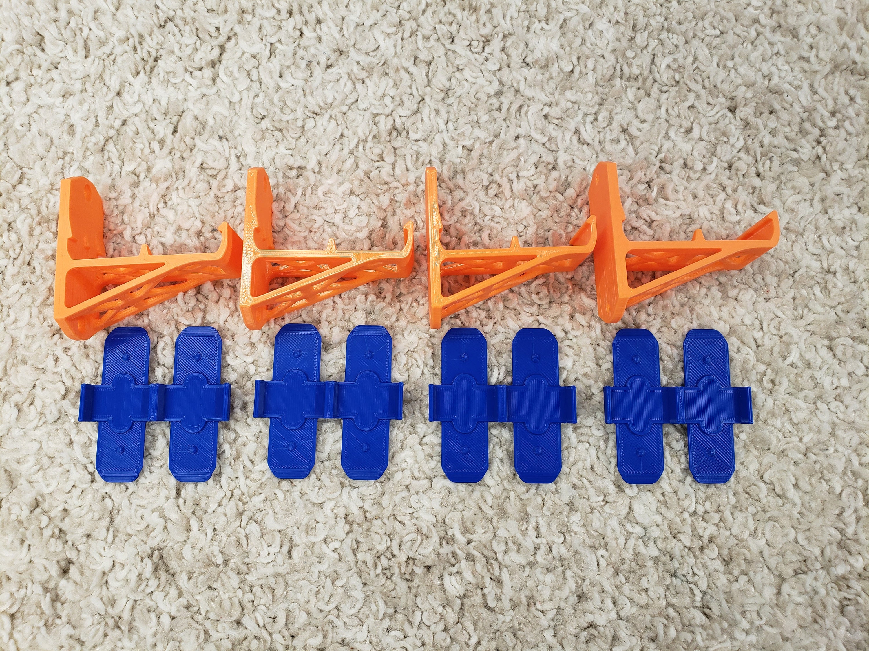 8 Piece Toy Car Track Wall Mount Kit 4 Parallel Track Wall Etsy Australia