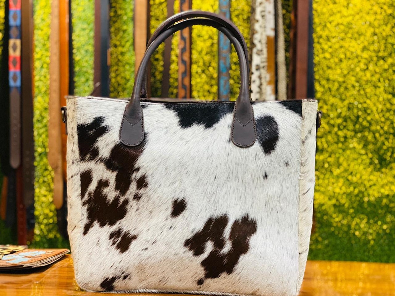 Handmade Cow Leather Handbag for WomenShoulder Bag Gifts on Etsy