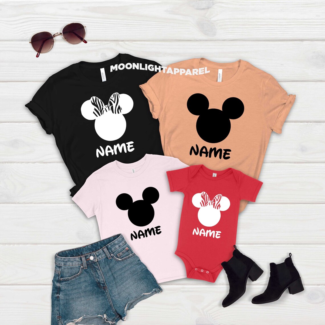 Custom Disney Tshirt Disney Shirts Disney Vacation Tshirt Etsy