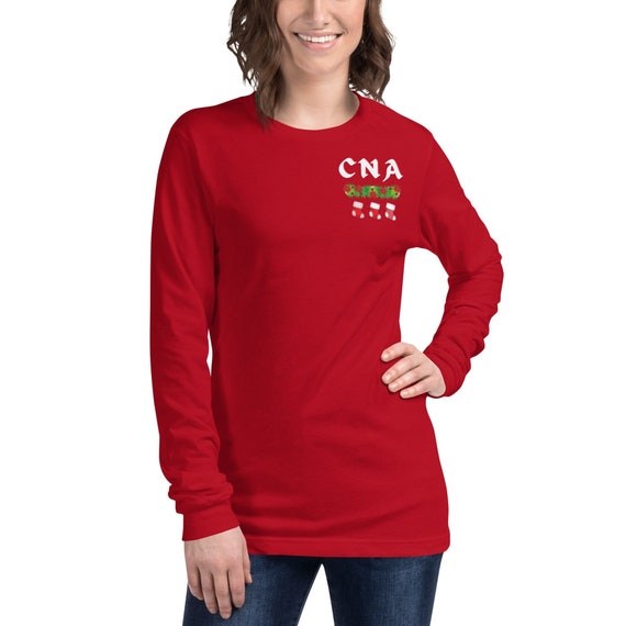CNA CHRISTMAS SHIRT Long Sleeve Bella 