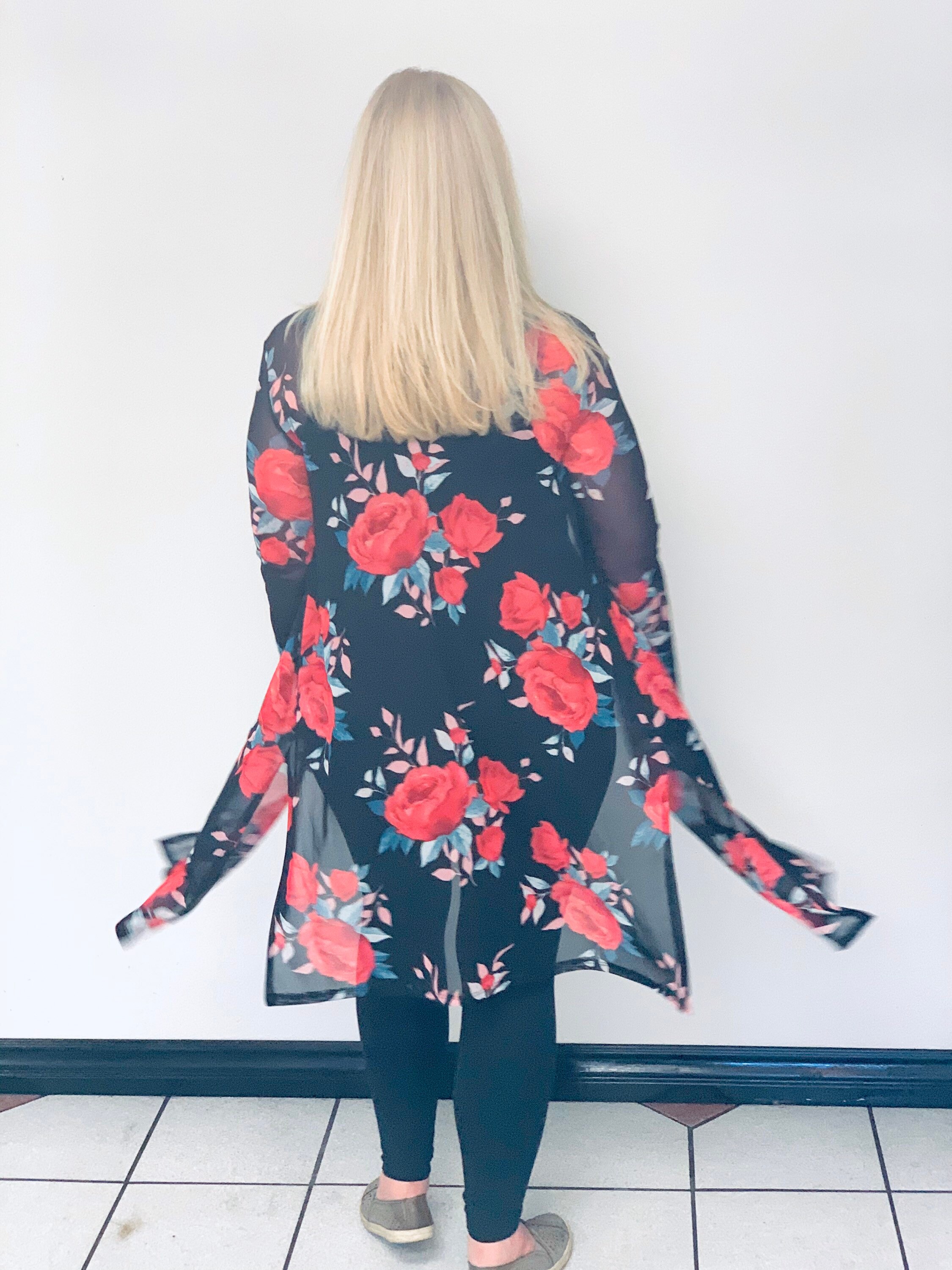 Sheer Duster Cardigan / Women's Long Sleeve Chiffon Light Etsy