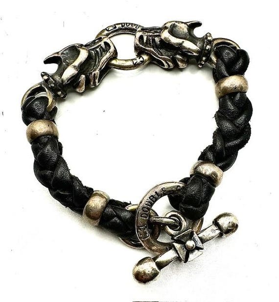 Travis Walker Double Cross 1999 Leather 925 Silver Gargoyle