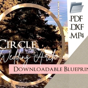 Circle DIY Arch Build Plans | Compact Style - Assemble Onsite With No Tools
