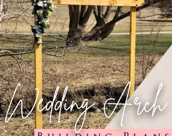 Classic Wedding Arch Build Blueprints & Assembly Guide