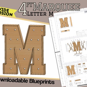 Giant Block Letters TEMPLATES