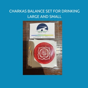 Charka Balance Drinking labels LARGE