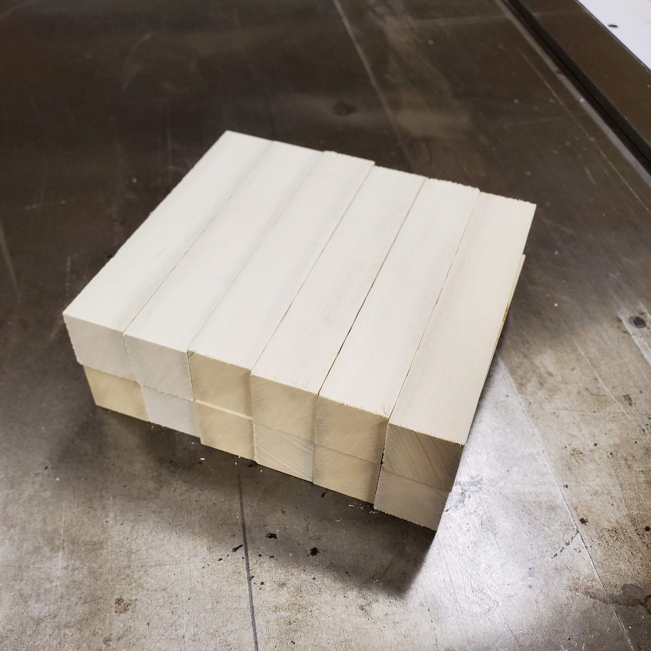 American Holly Pen Lathe Turning Blanks Lumber Premium Etsy