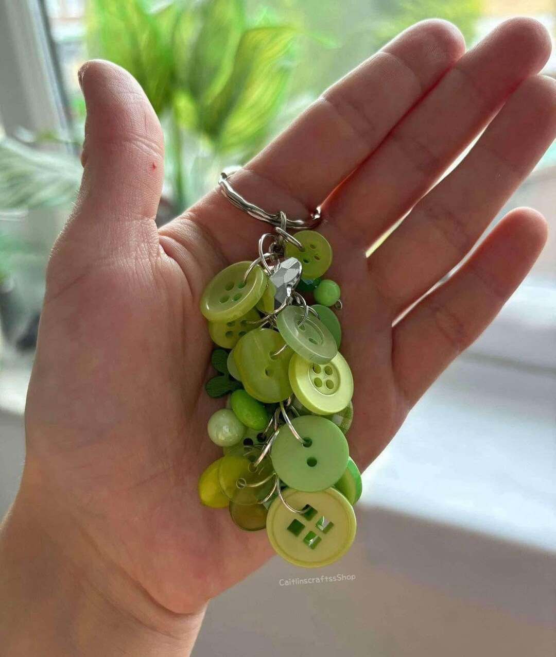 Buttons Key Rings Button Keyring | Bag Accessory | Button Gift - Etsy UK
