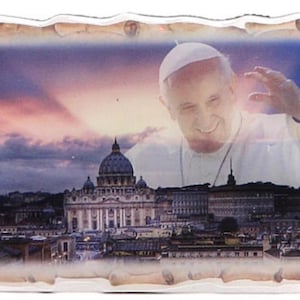 Pope Saint Francis Magnet Italy Papal Blessings & Souvenir Rome