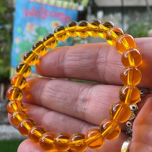 Yellow Sapphire Gemstones Bracelet sz 7