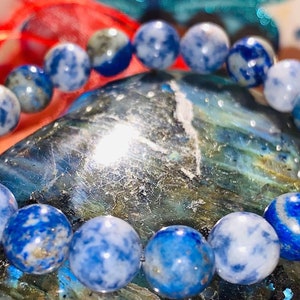 Sodalite Bracelet Sz 7 Talisman Of The Writers the poet bracelet potent protective amulet