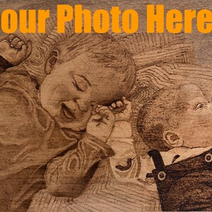 People Portraits-Custom/Personalized Wood Burning Pyrography