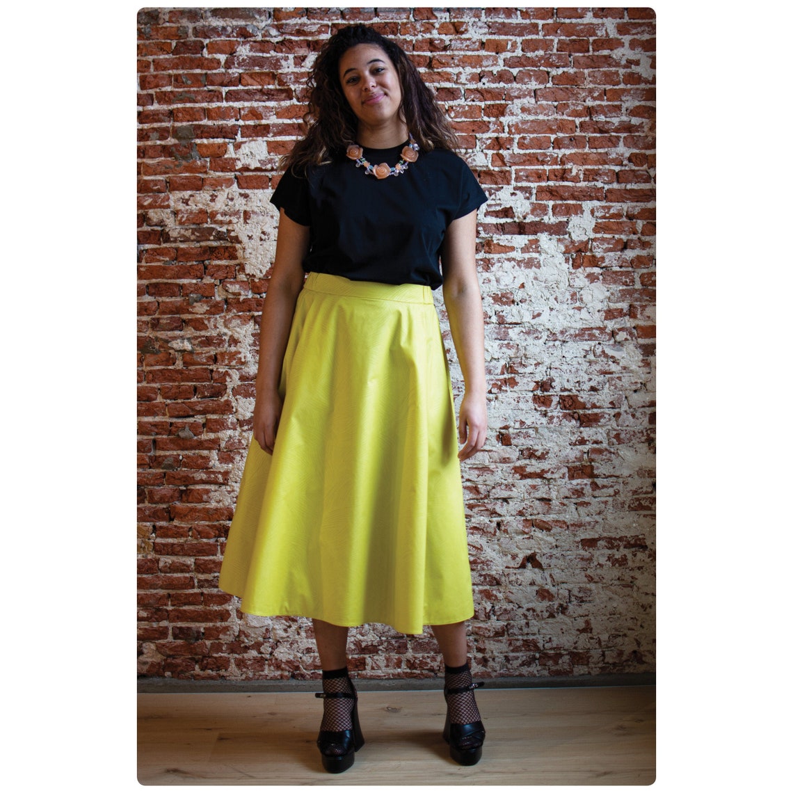 Gonna Lunga Svasata Con Tasche - Donna | Linea A Comoda Ed Elegante - Foto 3