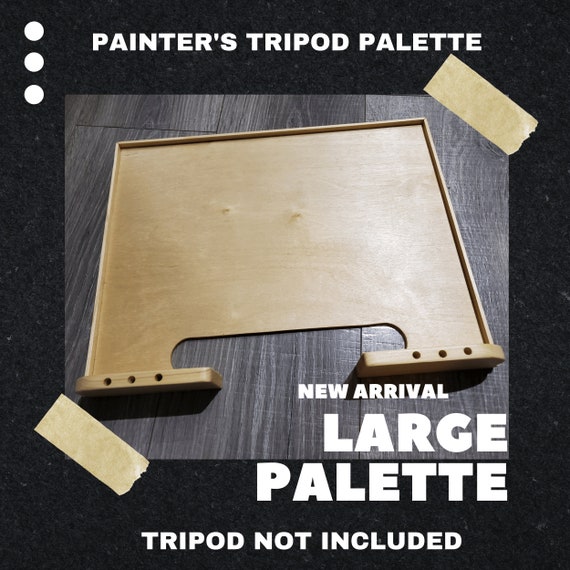 Palette D'artiste Peintre En Bois – Utilisée, Authentique, Occasion