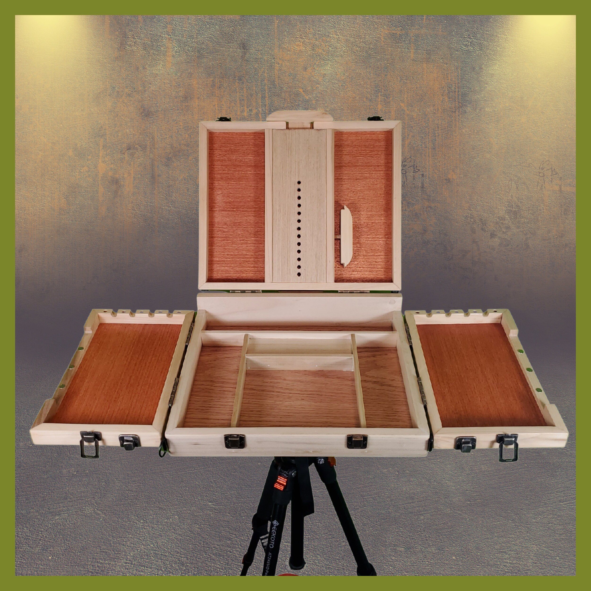 Pochade Box for Plein Air Painting. Oil Painting Box Outdoor | Etsy UK