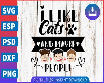 Maybe 3 People Svg Etsy
