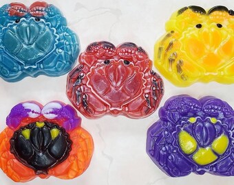 Crab Soap. Decorative Crab Shaped Soap. Souvenir Soap. Vegan Soap. Glycerine Soap. Handcrafted Unique Soap. Unique Gift. Artisan