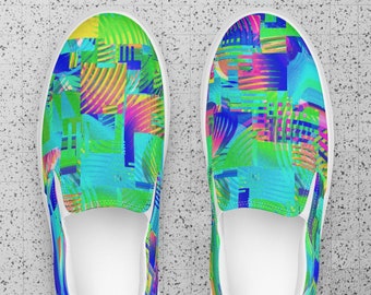 Skating Rink Fever Dream Schuhe - Frauen Slip-On Canvas Schuhe
