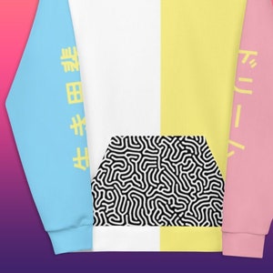 Color Block - REACTION Hoodie | Pastel Aesthetic Kawaii Apparel