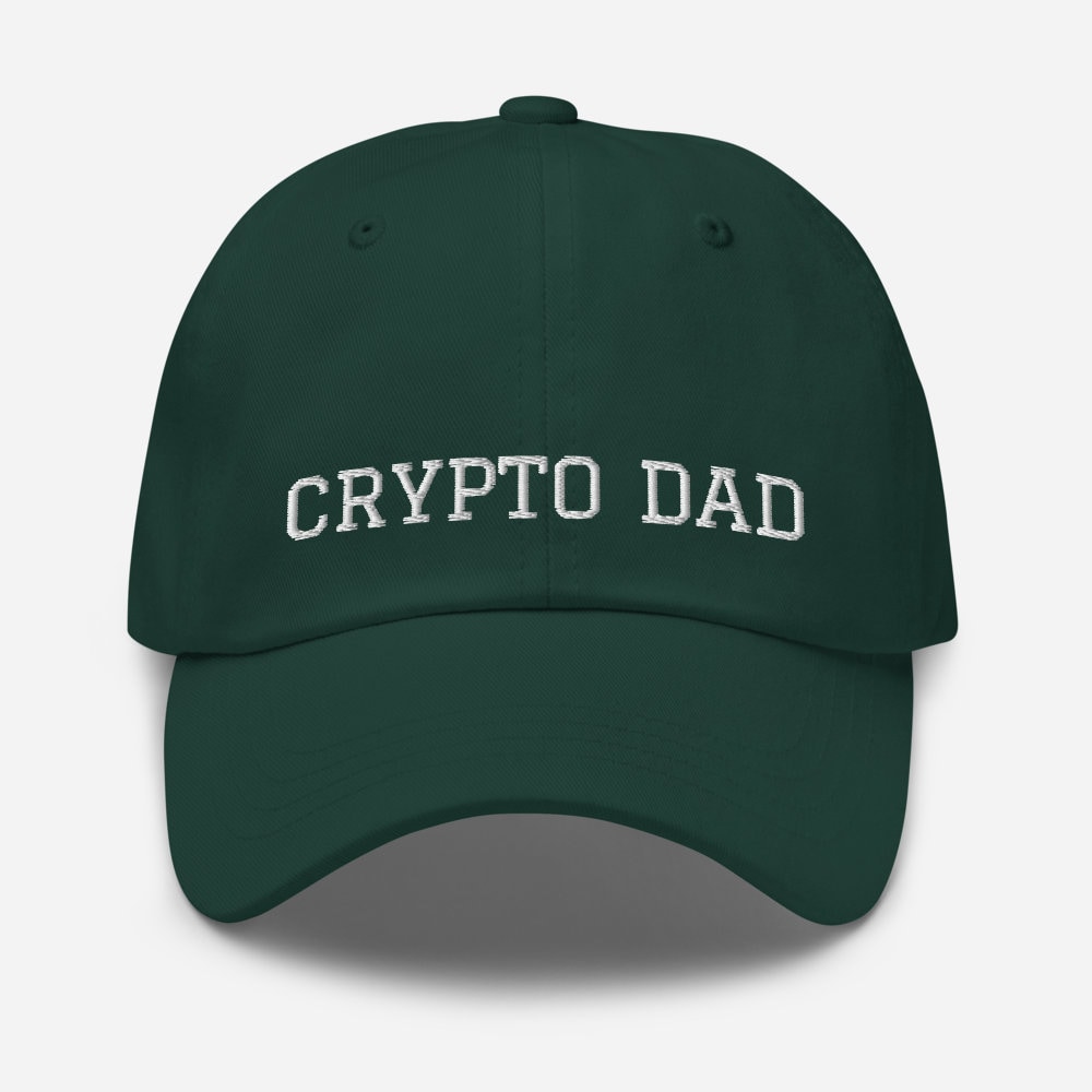 Crypto Dad Hat | Crypto Currency Baseball Cap - Dark Version | Fathers Day  Tech Gift - Etsy