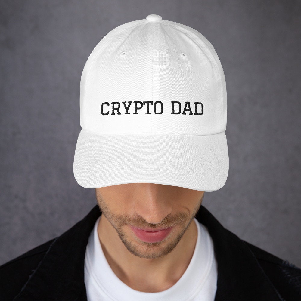 Crypto Dad Hat | Cryptocurrency Baseball Cap - Fathers Day Tech Gift - Etsy
